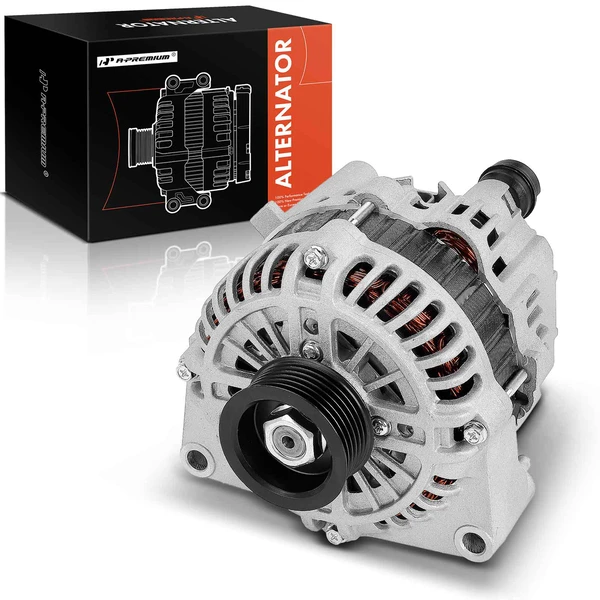 2004 Pontiac GTO Alternator 140A 12V Clockwise 6-Groove Pulley A-Premium APALT056
