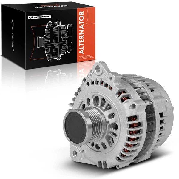 2005-2019 Nissan Frontier Alternator 110A 12V Clockwise 6-Groove Pulley A-Premium APALT725