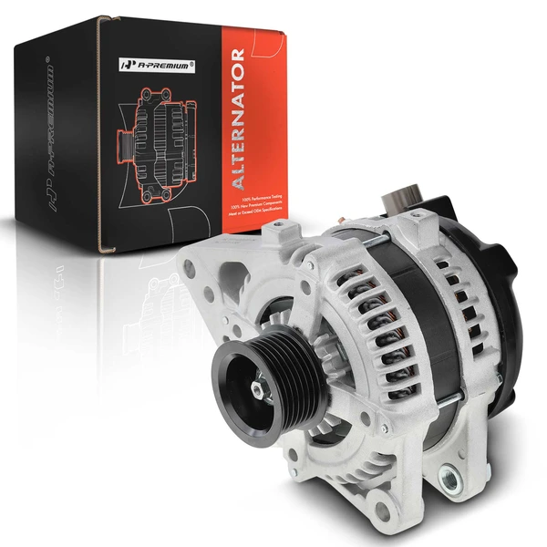 Alternator 100A 12V Clockwise 7-Groove Pulley A-Premium APALT065