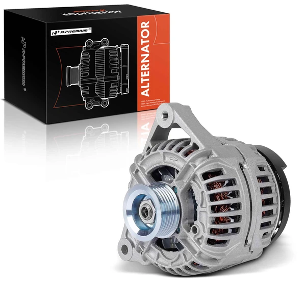 2005-2007 Porsche 911 Alternator 150A 12V Clockwise 6-Groove Pulley A-Premium APALT731
