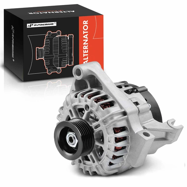 2006-2010 Pontiac G6 Alternator 125A 12V Clockwise 6-Groove Pulley A-Premium APALT068