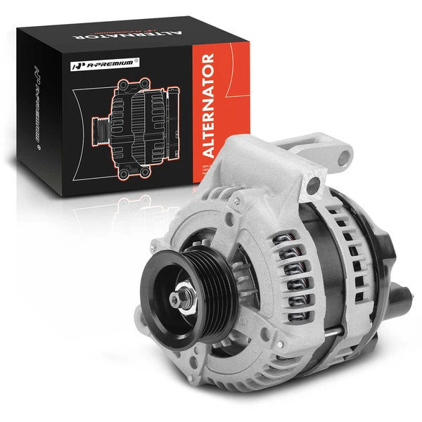 2007-2009 Pontiac Torrent Alternator 155A 12V Clockwise 6-Groove Pulley A-Premium APALT079
