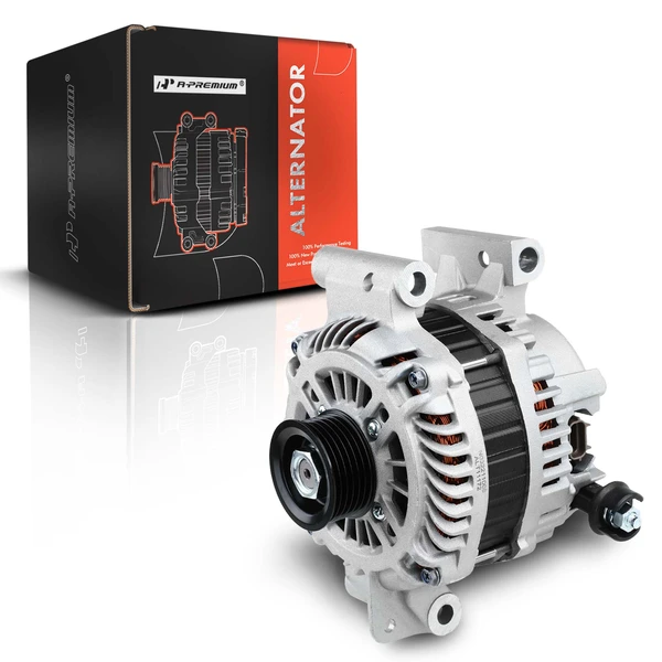 2006-2009 Mercury Milan Alternator 150A 12V Clockwise 6-Groove Pulley A-Premium APALT082