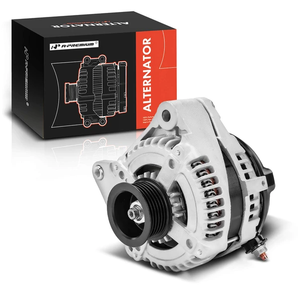 2006-2007 Lexus GS430 Alternator 130A 12V Clockwise 6-Groove Pulley A-Premium APALT098