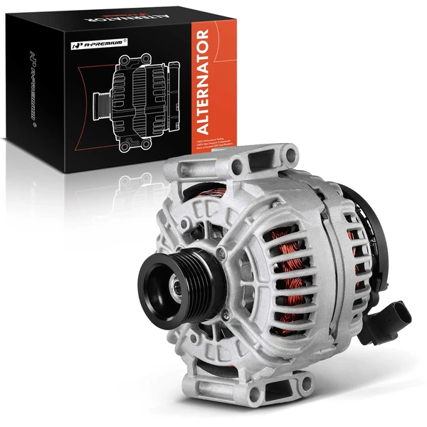 2007-2008 Freightliner Sprinter 2500 Alternator 180A 12V Clockwise 6-Groove Pulley A-Premium APALT110