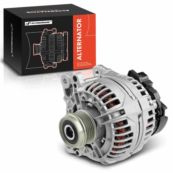 Alternator 90A/120A 12V Clockwise 5-Groove Pulley A-Premium APALT106