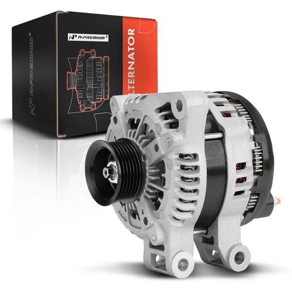 2013-2019 Cadillac XTS Alternator 170A 12V Clockwise 6-Groove Pulley A-Premium APALT128