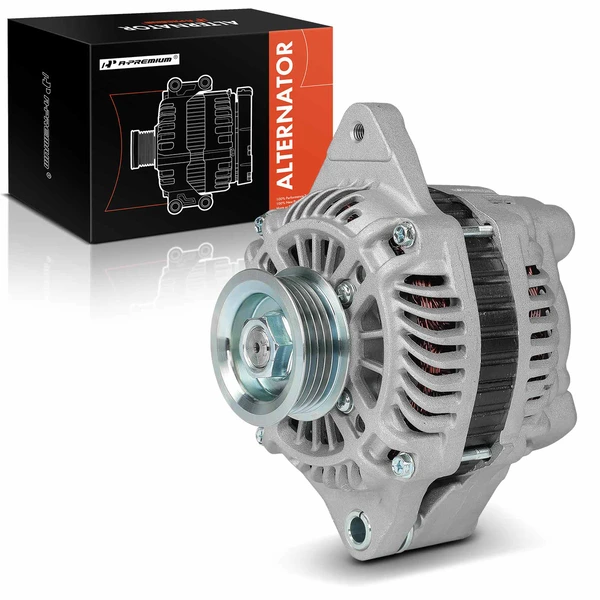 Alternator 80A 12V Clockwise 5-Groove Pulley A-Premium APALT748