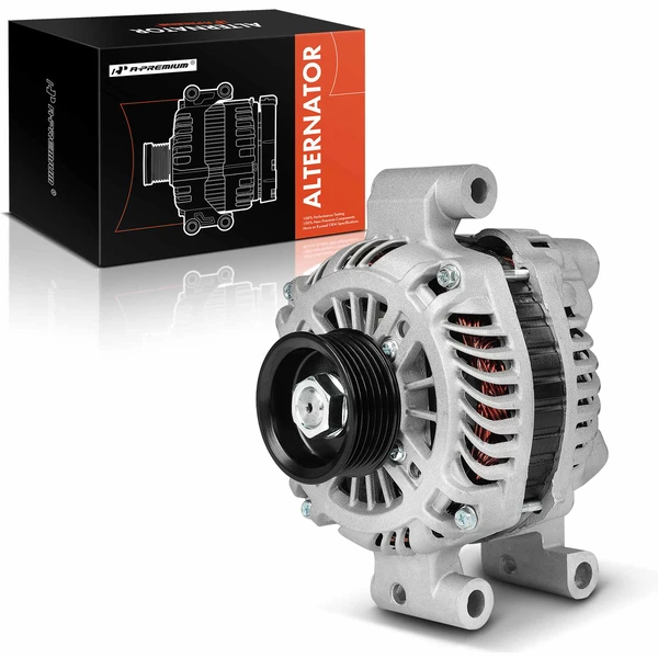 2010-2011 Ford Ranger Alternator 105A 12V Clockwise 6-Groove Pulley A-Premium APALT751