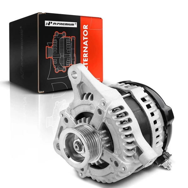 2008-2010 Dodge Grand Caravan Alternator 160A 12V Clockwise 6-Groove Pulley A-Premium APALT150