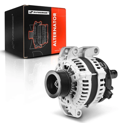 Alternator 200A 12V CW 8-Groove Pulley