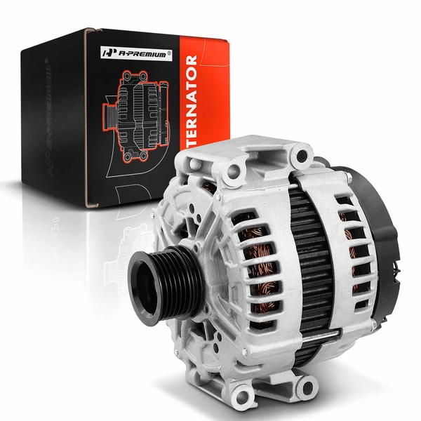 2007-2008 Dodge Sprinter 2500 Alternator 220A 12V Clockwise 6-Groove Pulley A-Premium APALT157