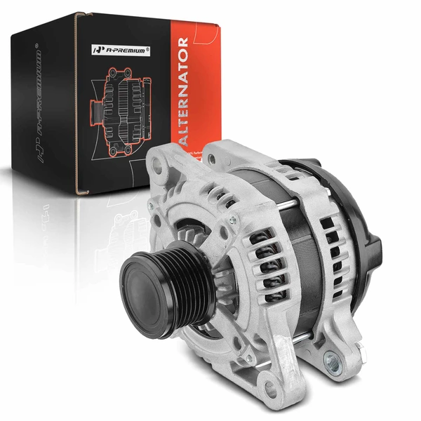 2006-2008 Toyota RAV4 Alternator 130A 12V Clockwise 7-Groove Pulley A-Premium APALT166