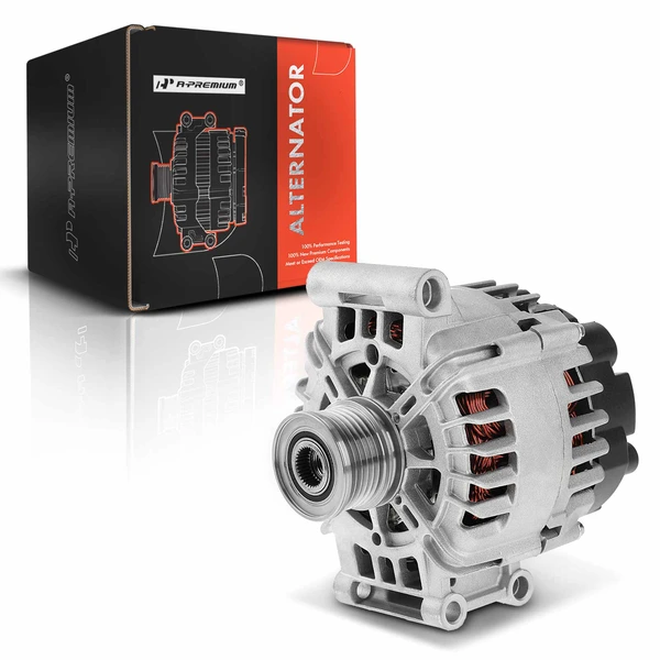 Alternator 120A 12V Clockwise 6-Groove Pulley A-Premium APALT170