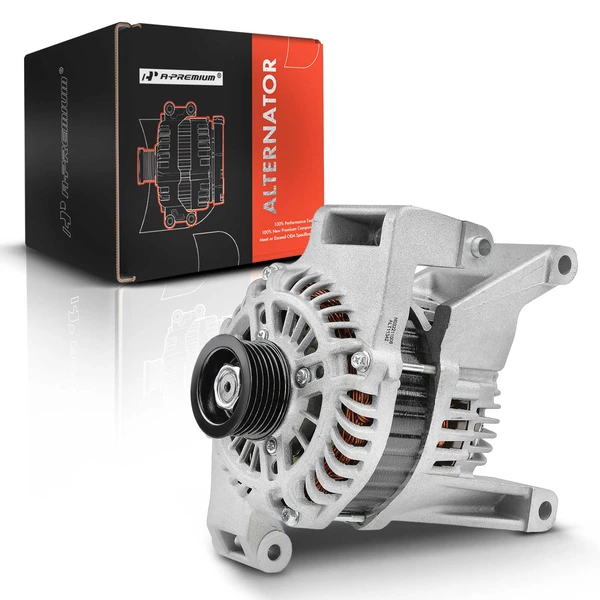 Alternator 100A 12V Clockwise 6-Groove Pulley A-Premium APALT174