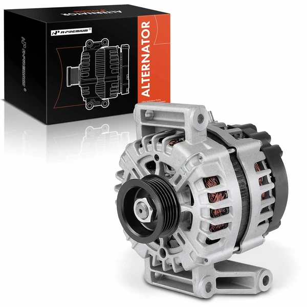 2008-2010 Chevrolet Cobalt Alternator 130A 12V Clockwise 5-Groove Pulley A-Premium APALT764