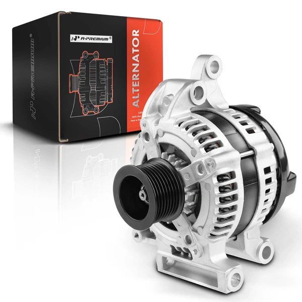 2007-2021 Toyota Tundra Alternator 100A 12V Clockwise 8-Groove Pulley A-Premium APALT178