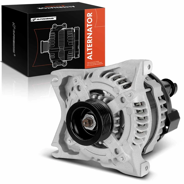 2009-2010 Ford F-150 Alternator 135A 12V Clockwise 6-Groove Pulley A-Premium APALT767