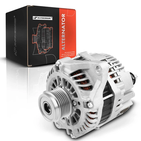 Alternator 135A 12V Clockwise 6-Groove Pulley A-Premium APALT186