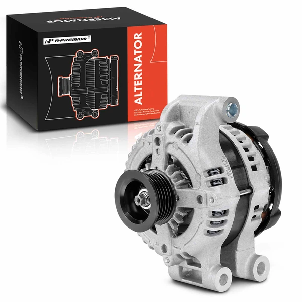 2008-2013 Dodge Charger Alternator 160A 12V Clockwise 6-Groove Pulley A-Premium APALT189