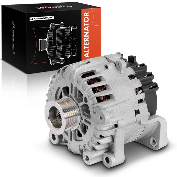 Alternator 180A 12V CW 7-Groove Pulley for 2007-2010 BMW X5