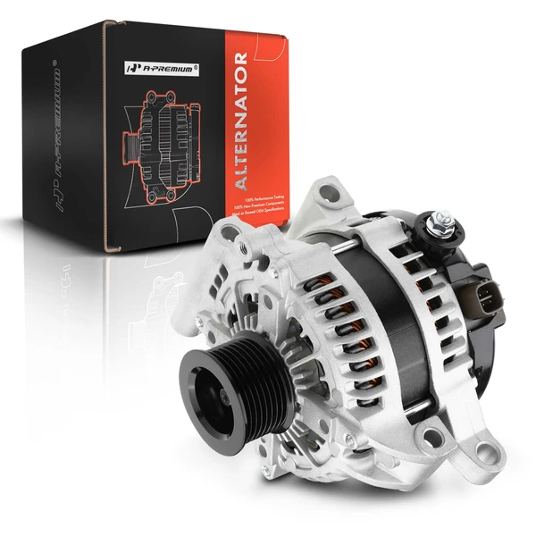 2008-2022 Toyota Sequoia Alternator 180A 12V Clockwise 8-Groove Pulley A-Premium APALT199