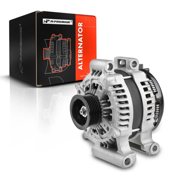 2008-2014 Lexus IS F Alternator 180A 12V Clockwise 6-Groove Pulley A-Premium APALT200