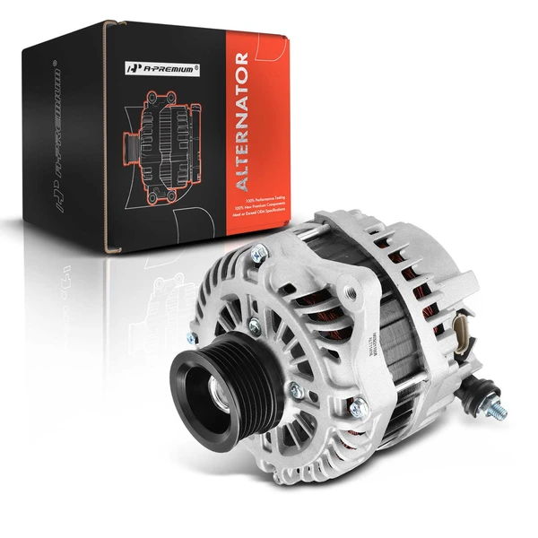 2008-2009 Subaru Tribeca Alternator 130A 12V Clockwise 6-Groove Pulley A-Premium APALT204