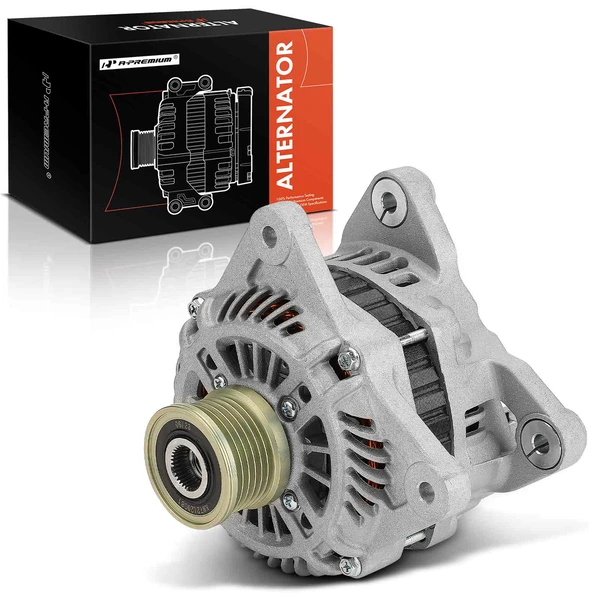 2009-2012 Nissan Versa Alternator 100A 12V Clockwise 6-Groove Pulley A-Premium APALT691