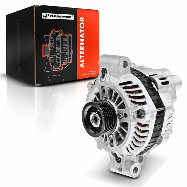 Alternator 120A 12V Clockwise 6-Groove Pulley A-Premium APALT205