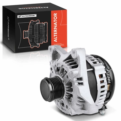 Alternator 195A 12V CW 6-Groove Clutch