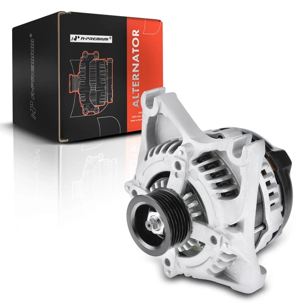 2006-2008 Ford Expedition Alternator 150A 12V Clockwise 6-Groove Pulley A-Premium APALT209