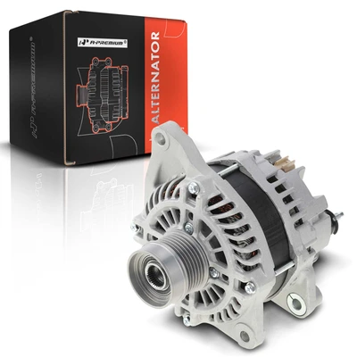 Alternator 160A 12V CW 6-Groove Clutch Pulley