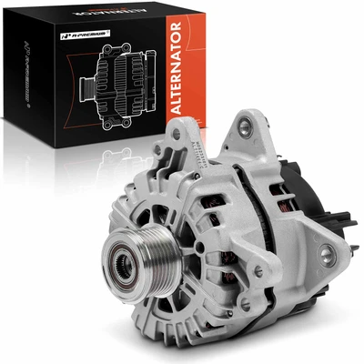 Alternator 180A 12V CW 7-Groove Clutch Pulley