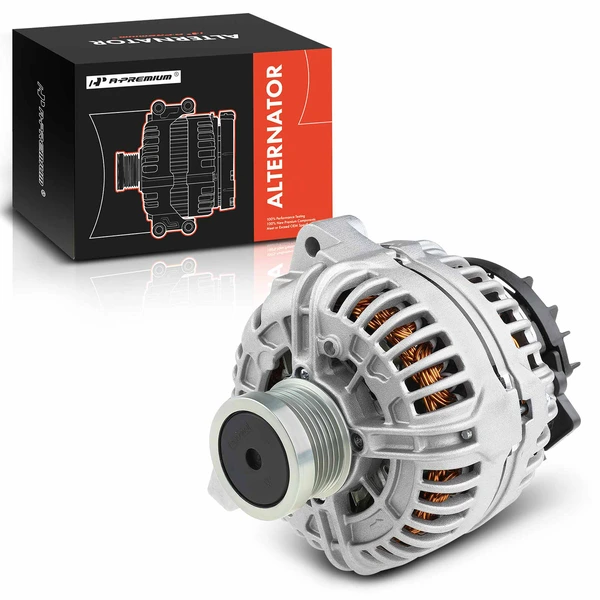 Alternator 160A 12V Counterclockwise 6-Groove Pulley A-Premium APALT227