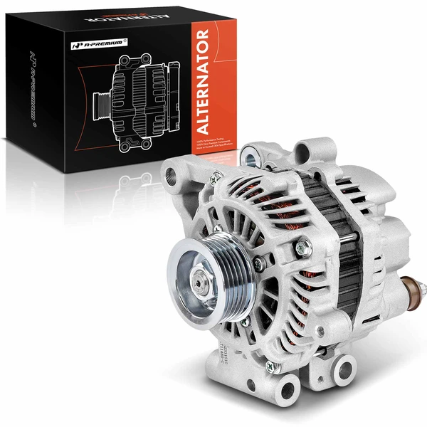 2012 Suzuki SX4 Crossover Alternator 80A 12V Clockwise 6-Groove Pulley A-Premium APALT787