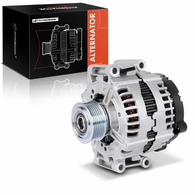 Alternator 180A 12V CW 6-Groove Clutch Pulley