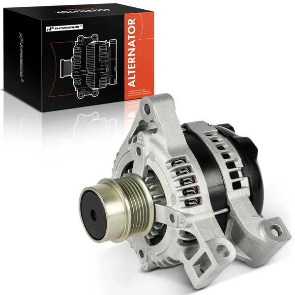 Alternator 150A 12V CW 6-Groove Decoupler Pulley for 2010-2011 Cadillac SRX