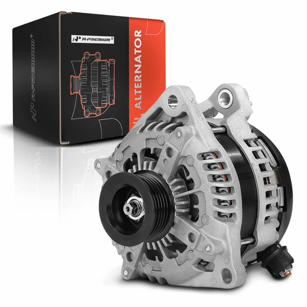 2011-2014 Ford F-150 Alternator 220A 12V Clockwise 6-Groove Pulley A-Premium APALT230