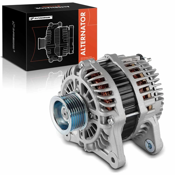 2014-2019 Nissan Versa Note Alternator 110A 12V Clockwise 7-Groove Pulley A-Premium APALT808