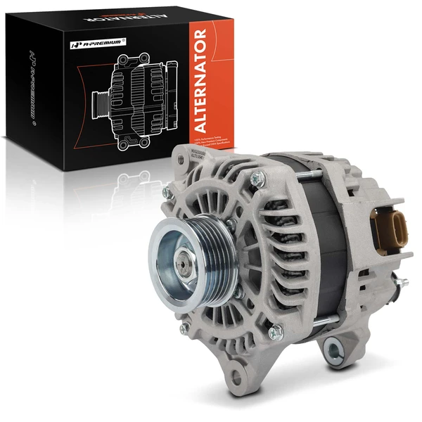 2015-2019 INFINITI Q70L Alternator 150A 12V Clockwise 6-Groove Pulley A-Premium APALT805