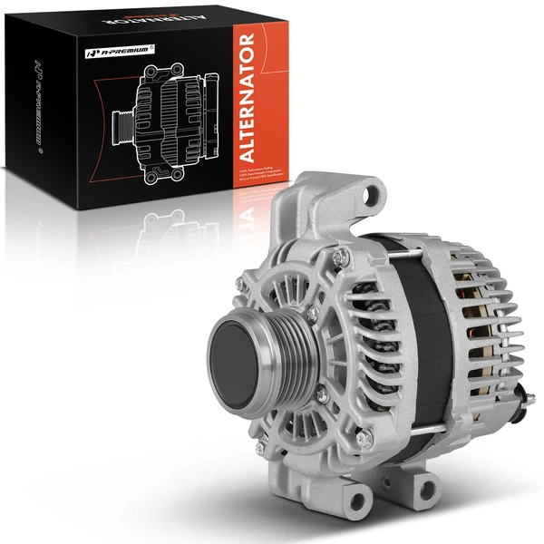 2014-2019 Jeep Cherokee Alternator 160A 12V Clockwise 6-Groove Pulley A-Premium APALT813