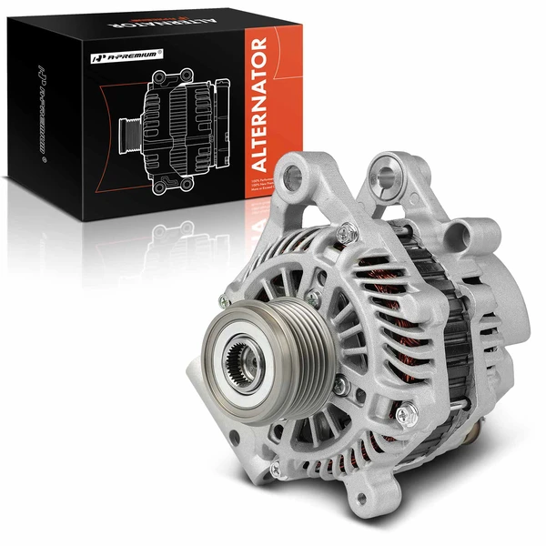 Alternator 75A 12V Clockwise 6-Groove Pulley A-Premium APALT815