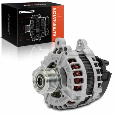Alternator 180A 12V CW 6-Groove Clutch Pulley