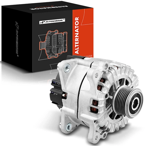 Alternator 220A 12V Clockwise 7-Groove Pulley A-Premium APALT241