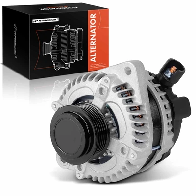 Alternator 120A 12V CW 6-Groove Decoupler Pulley