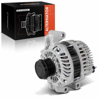Alternator 120A 12V CW 6-Groove Decoupler Pulley