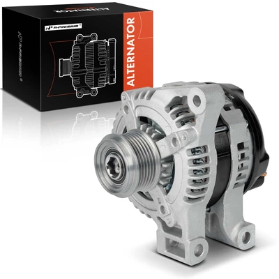 Alternator 155A 12V CW 6-Groove Decoupler Pulley