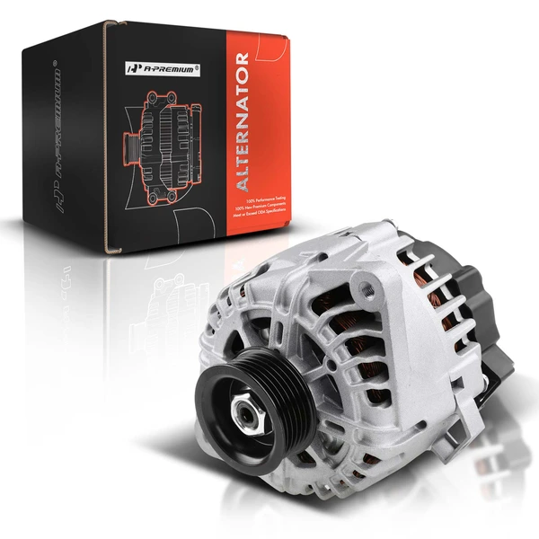 2012-2017 Kia Rio Alternator 110A 12V Clockwise 6-Groove Pulley A-Premium APALT250
