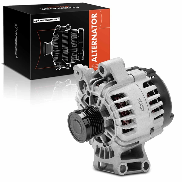 Alternator 120A 12V Clockwise 6-Groove Pulley A-Premium APALT856